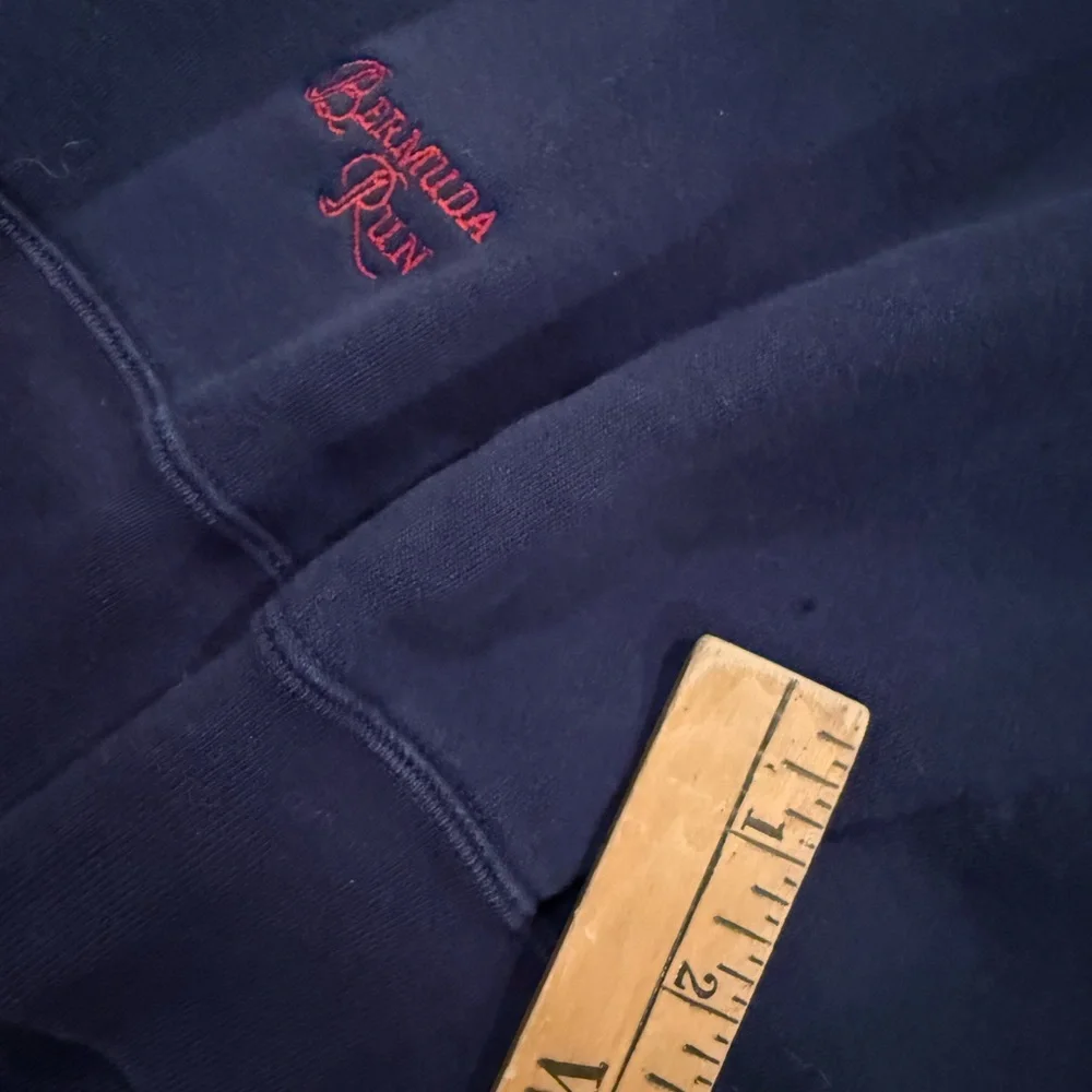 Ralph Lauren Polo Golf Deep Blue V Neck Sweatshirt Vest Size L Bermuda Run